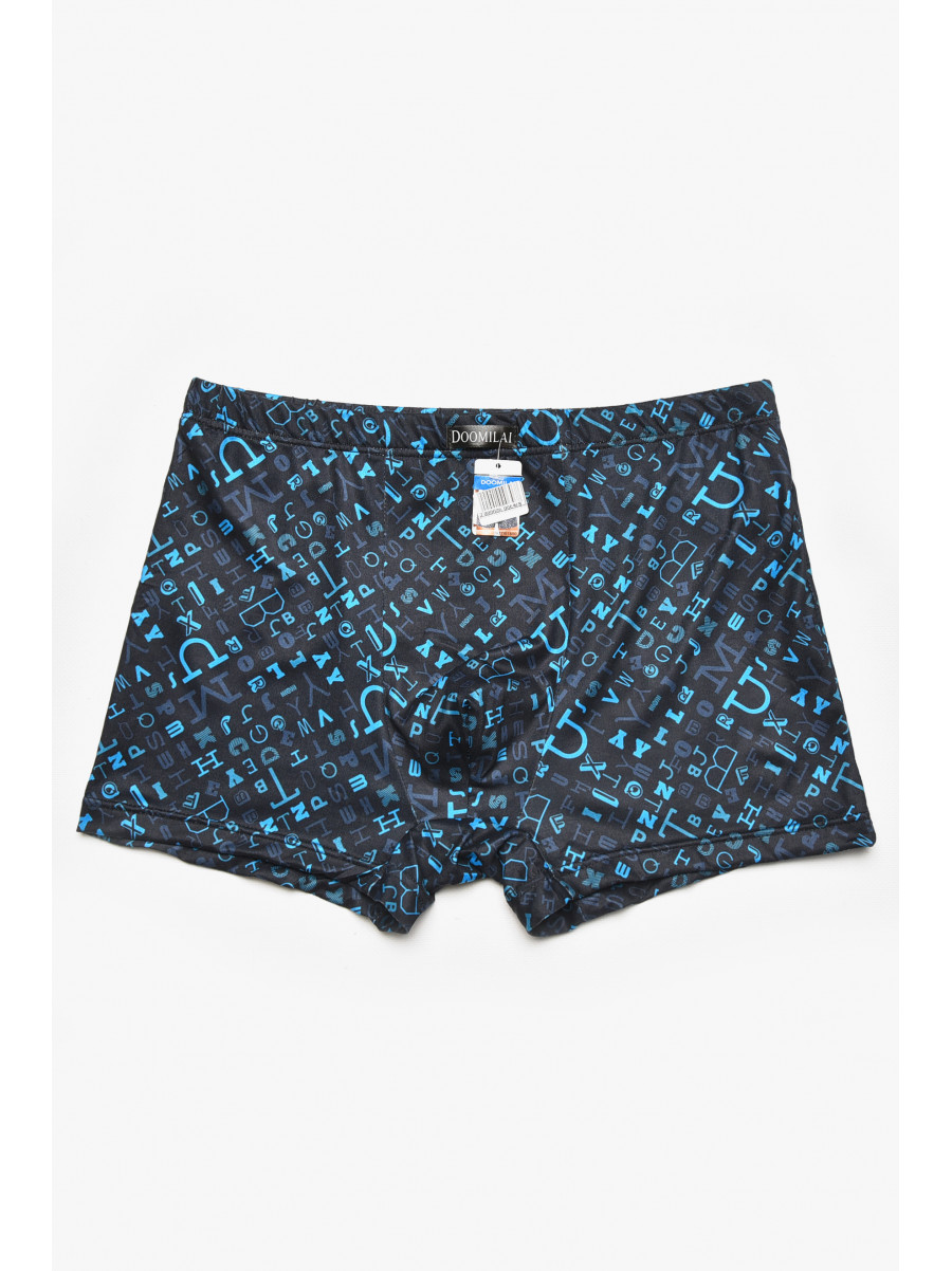 Боксеры мужские черного цвета с принтом DO1880 211613C