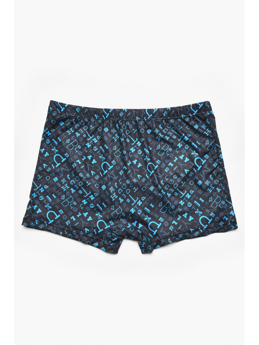 Боксеры мужские черного цвета с принтом DO1880 211613C