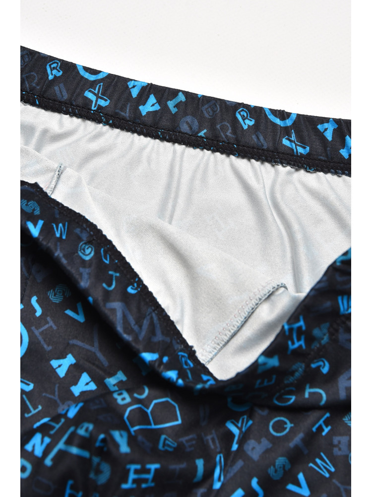 Боксеры мужские черного цвета с принтом DO1880 211613C