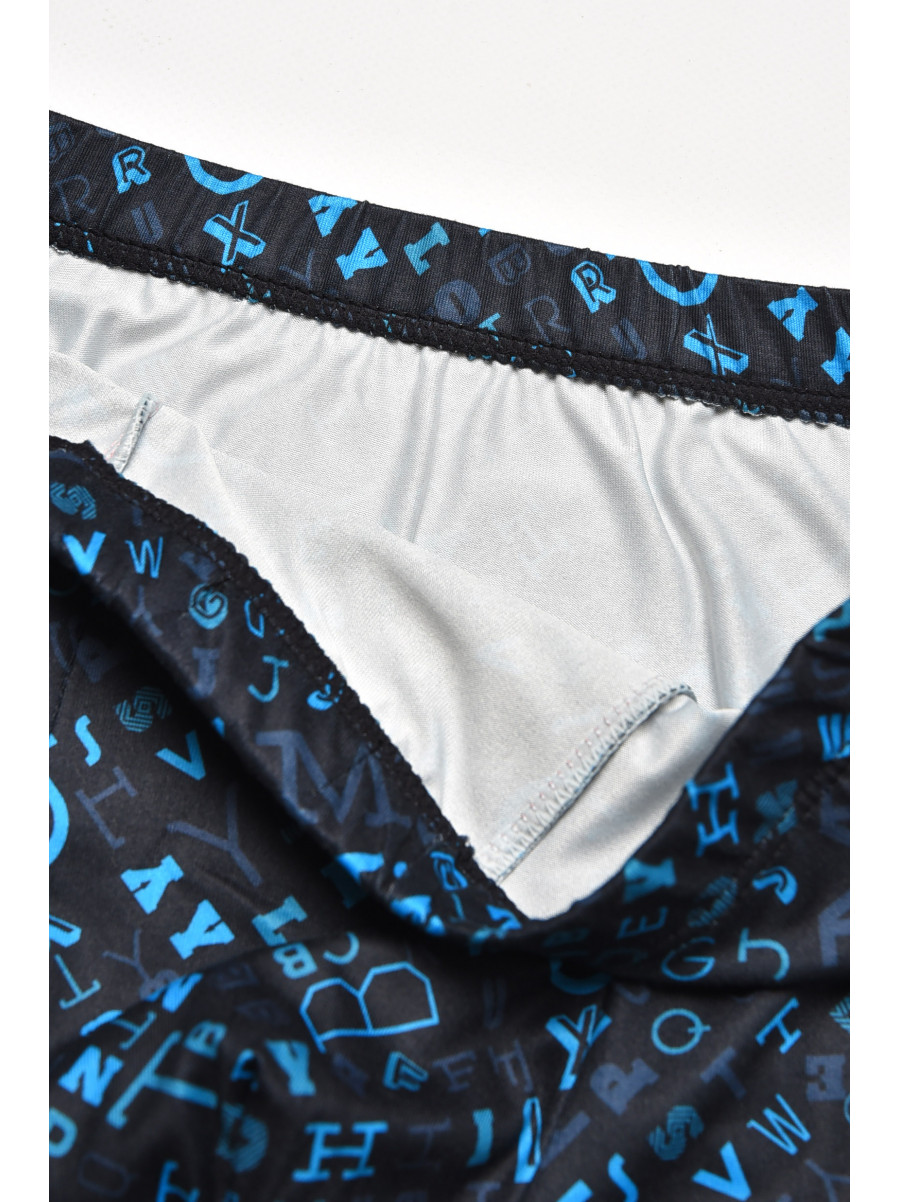 Боксеры мужские черного цвета с принтом DO1880 211613C