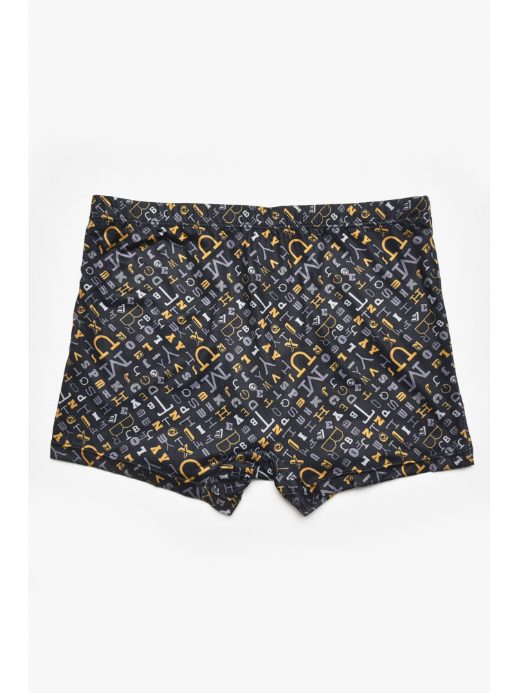 Боксеры мужские черного цвета с принтом DO1880 211614C