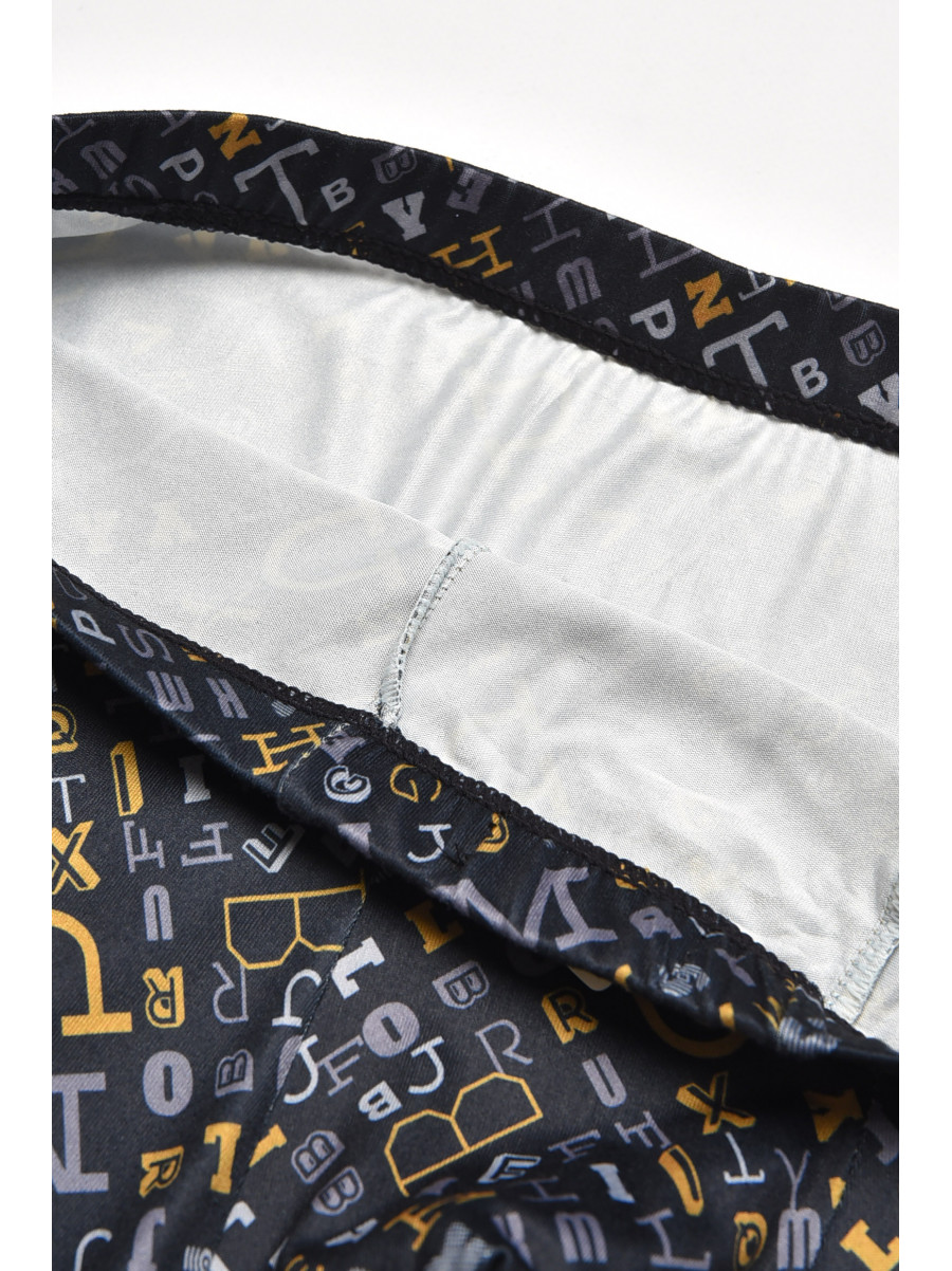 Боксеры мужские черного цвета с принтом DO1880 211614C