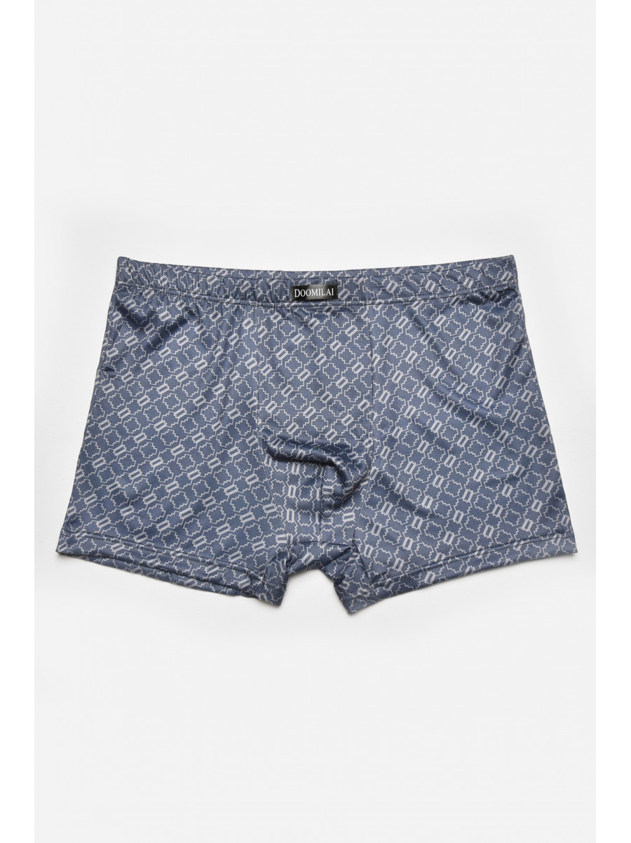 Боксеры мужские серого цвета с принтом DO1873 211621C