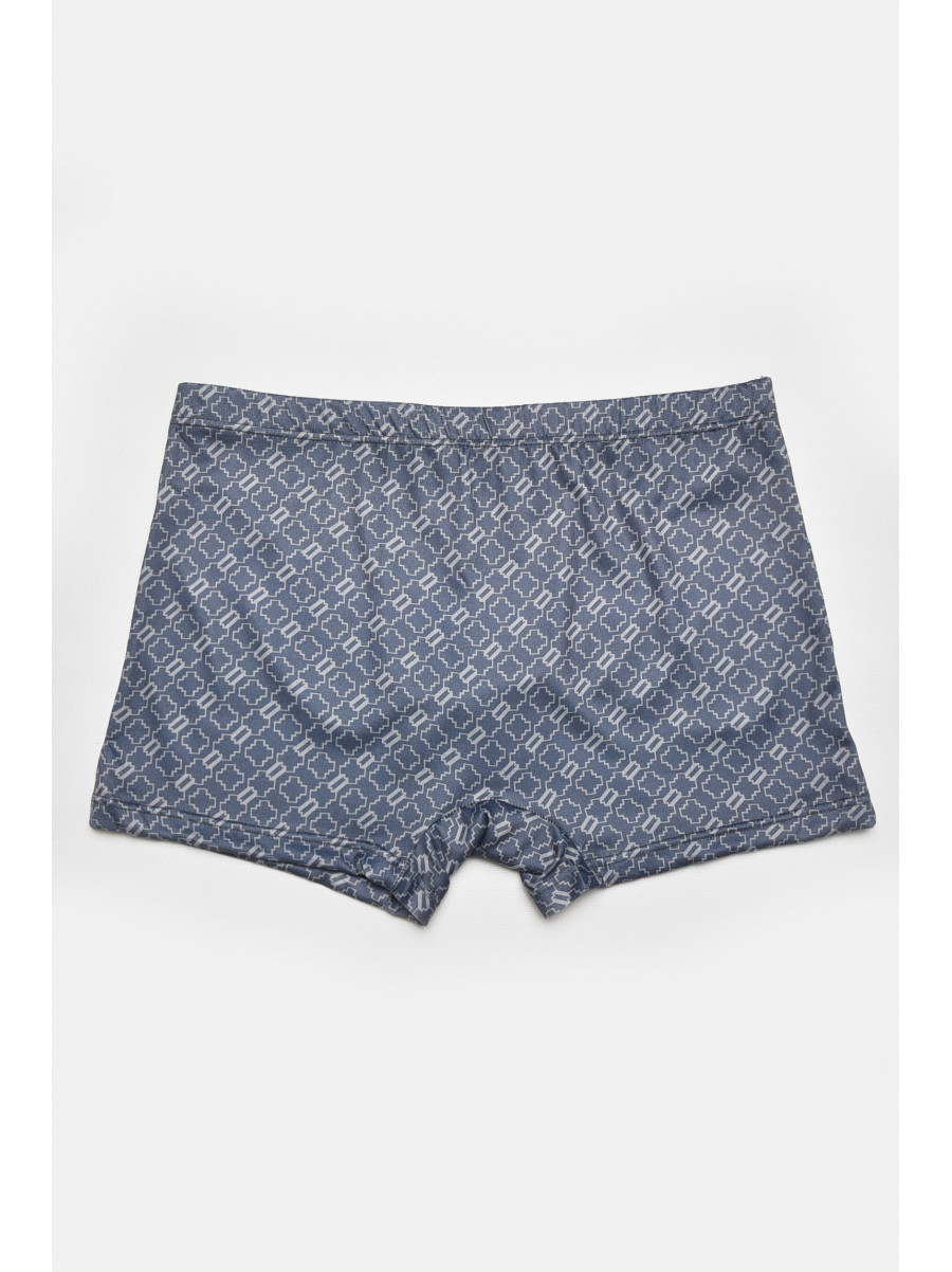 Боксеры мужские серого цвета с принтом DO1873 211621C