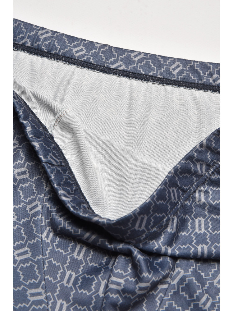 Боксеры мужские серого цвета с принтом DO1873 211621C