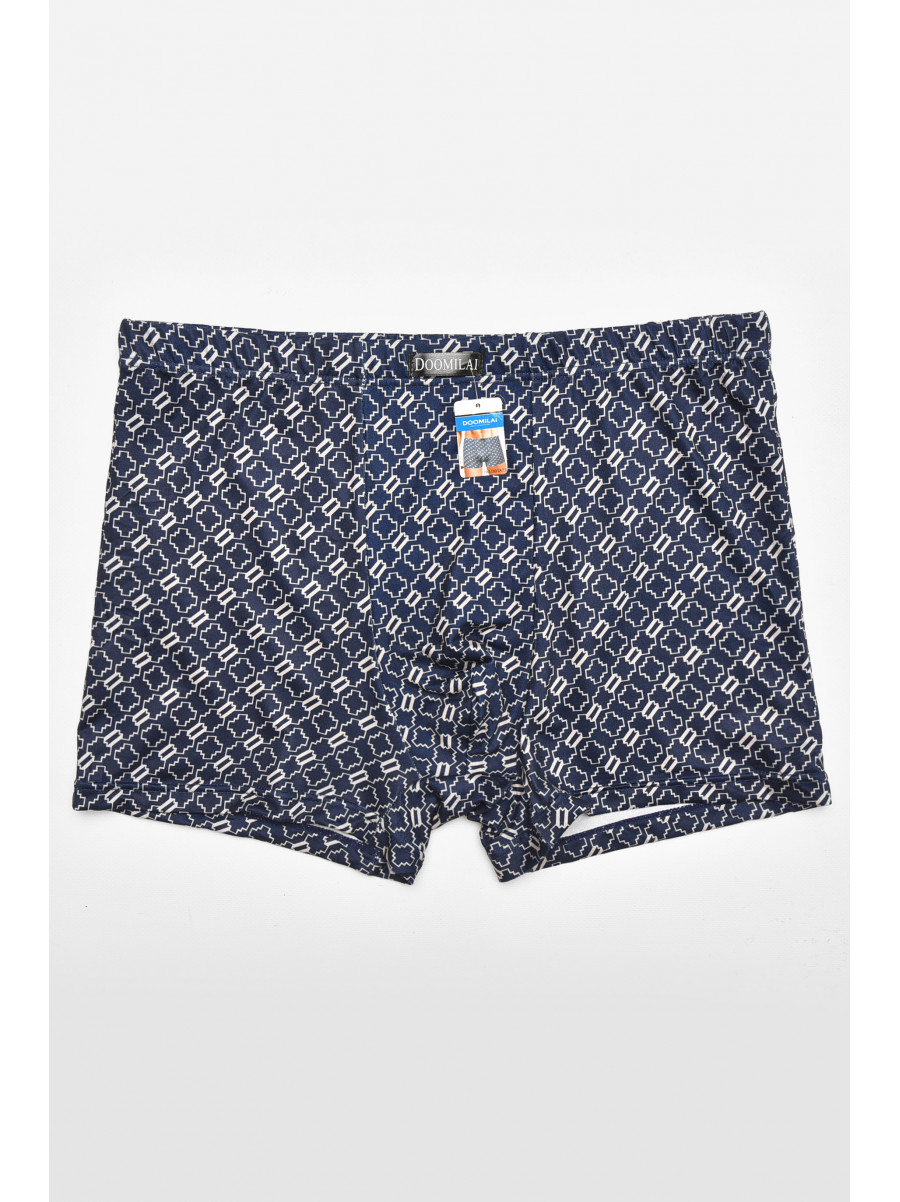 Боксеры мужские тёмно-синего цвета с принтом DO1873 211622C