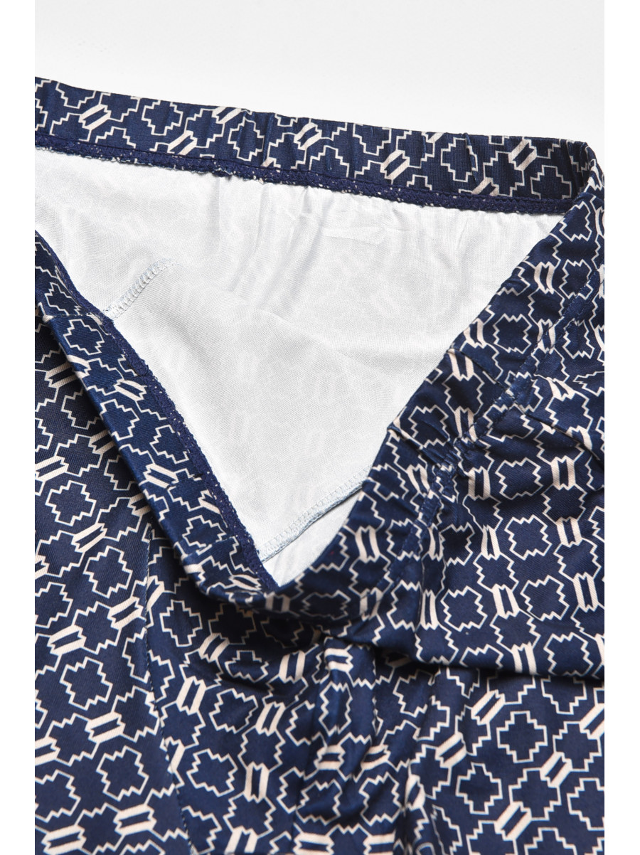 Боксеры мужские тёмно-синего цвета с принтом DO1873 211622C