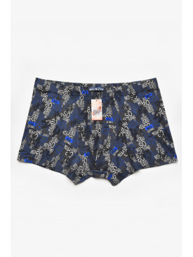 Боксеры мужские тёмно-синего цвета с принтом W3784 211625C Боксеры мужские тёмно-синего цвета с принтом W3784 211625C