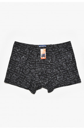 Боксеры мужские черного цвета с принтом W3778 211629C Боксеры мужские черного цвета с принтом W3778 211629C