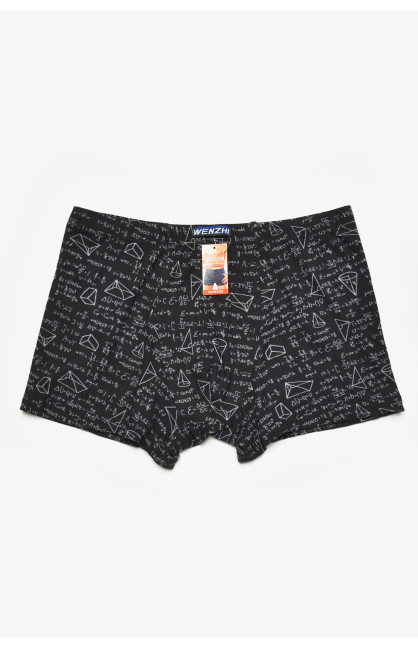Боксеры мужские черного цвета с принтом W3778 211629C Боксеры мужские черного цвета с принтом W3778 211629C