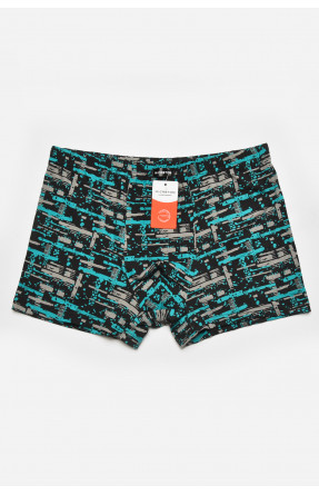 Боксеры мужские черного цвета с принтом 211634C Боксеры мужские черного цвета с принтом 211634C