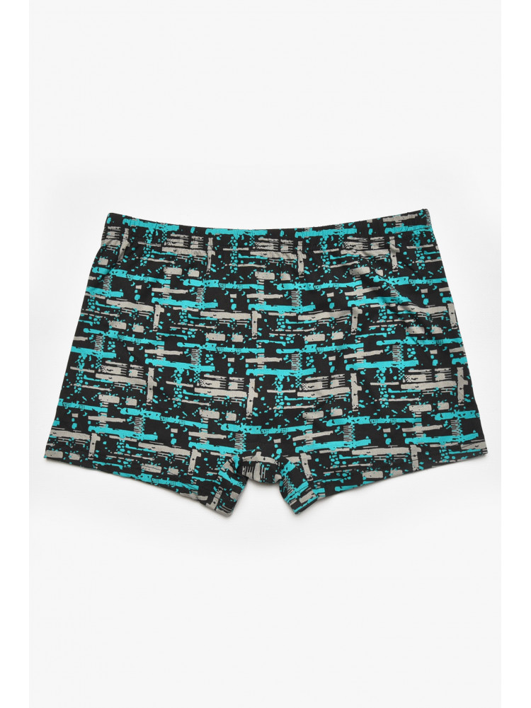 Боксеры мужские черного цвета с принтом 211634C