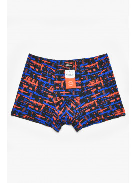 Боксеры мужские черного цвета с принтом 211635C Боксеры мужские черного цвета с принтом 211635C