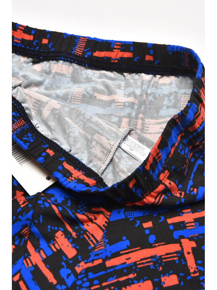 Боксеры мужские черного цвета с принтом 211635C