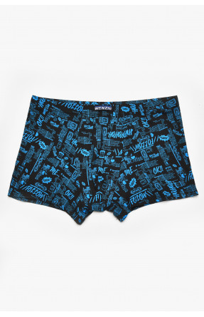 Боксеры мужские черного цвета с принтом W3781 211636C Боксеры мужские черного цвета с принтом W3781 211636C