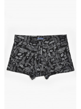 Боксеры мужские черного цвета с принтом W3781 211638C Боксеры мужские черного цвета с принтом W3781 211638C
