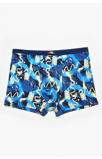 Боксеры мужские синего цвета с принтом DO1667 211643C Боксеры мужские синего цвета с принтом DO1667 211643C