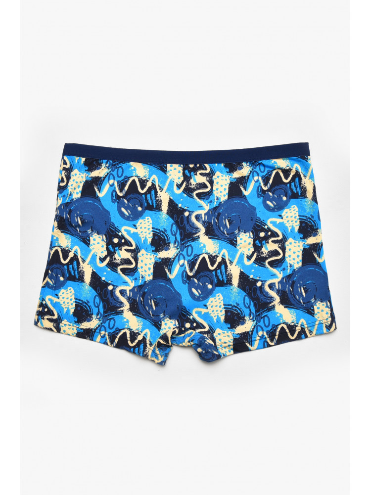 Боксеры мужские синего цвета с принтом DO1667 211643C