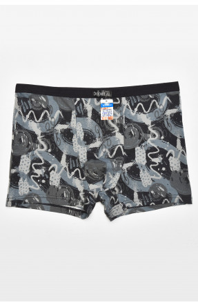 Боксеры мужские черного цвета с принтом DO1667 211644C
