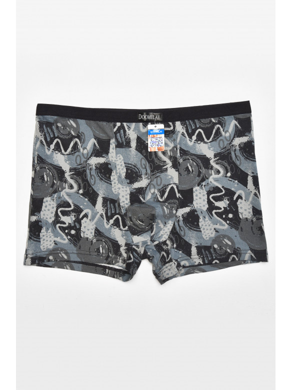 Боксеры мужские черного цвета с принтом DO1667 211644C
