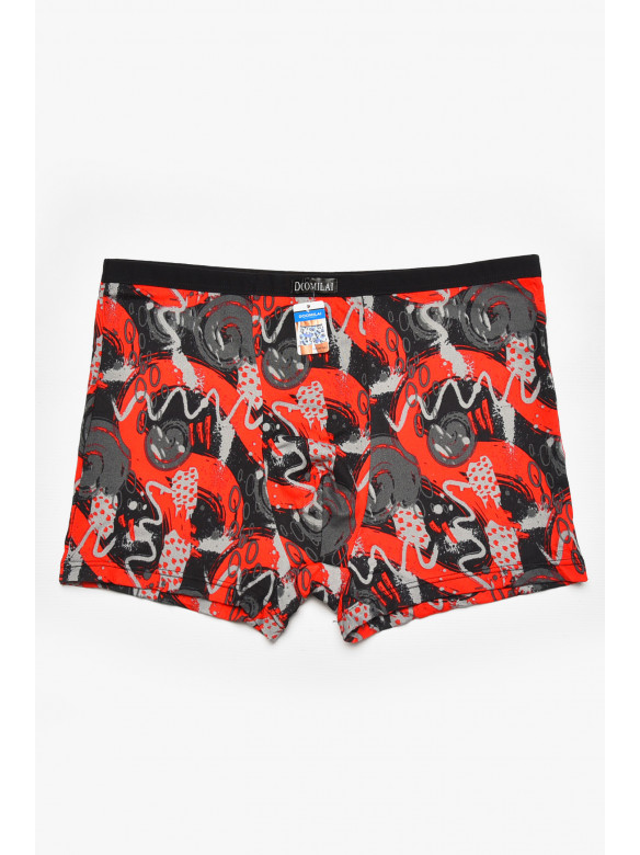 Боксеры мужские черного цвета с принтом DO1667 211645C