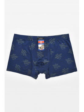 Боксеры мужские тёмно-синего цвета с принтом 211648C Боксеры мужские тёмно-синего цвета с принтом 211648C