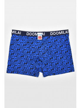 Боксеры мужские тёмно-синего цвета с принтом DO1804 211652C