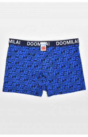 Боксеры мужские тёмно-синего цвета с принтом DO1804 211652C