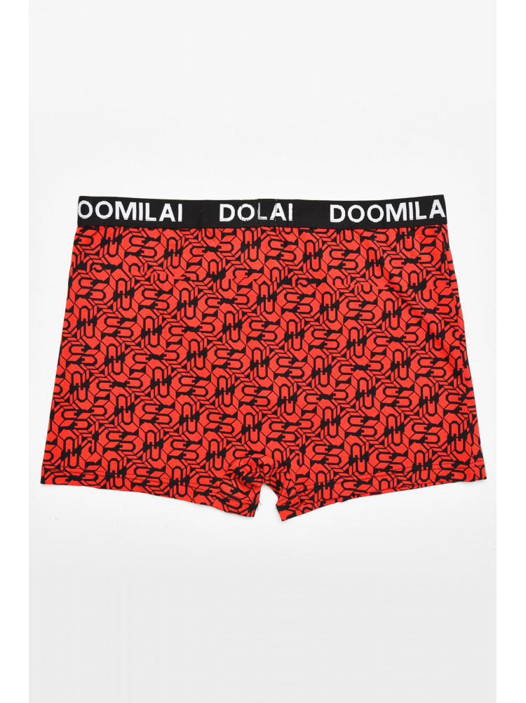 Боксеры мужские красного цвета с принтом DO1804 211653C