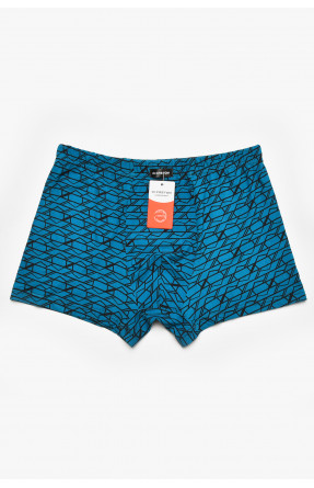 Боксеры мужские зелёного цвета с принтом 211659C