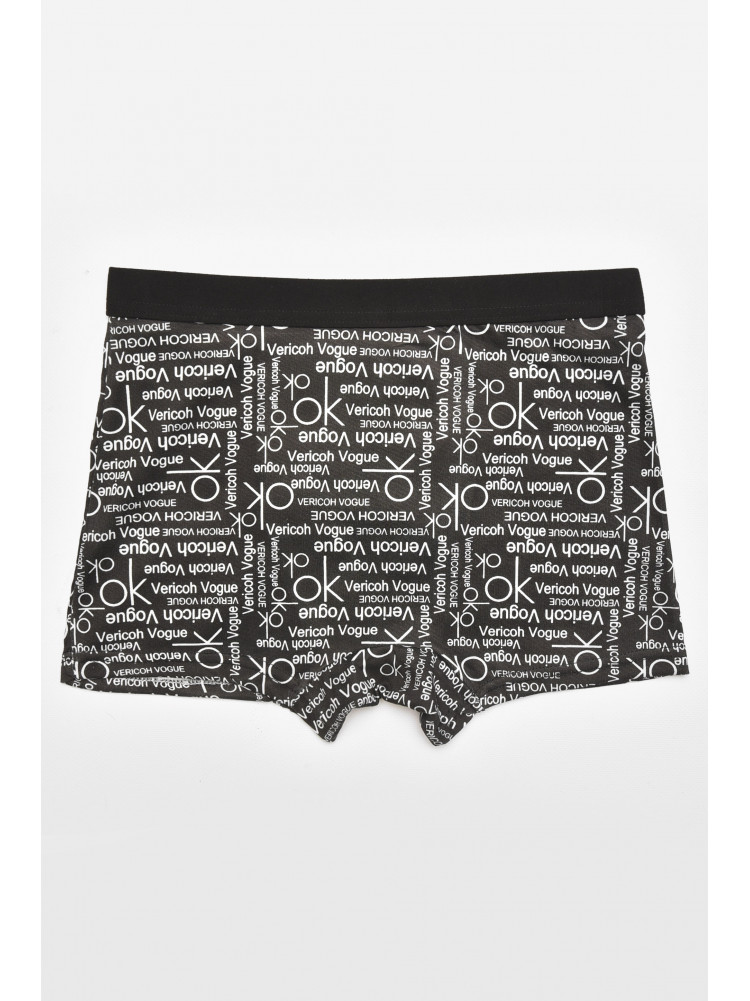 Боксеры мужские черного цвета с принтом 1010 211664C