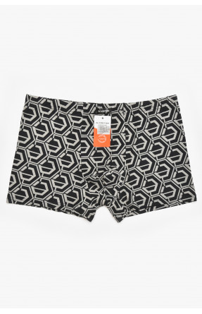 Боксеры мужские черного цвета с принтом 211671C Боксеры мужские черного цвета с принтом 211671C