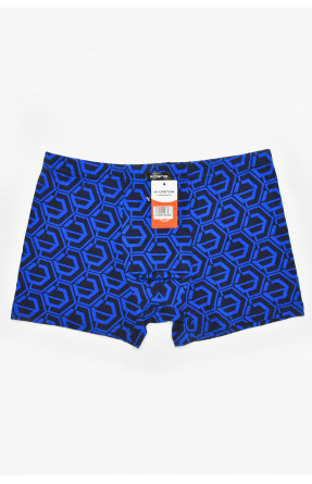 Боксеры мужские синего цвета с принтом 211672C Боксеры мужские синего цвета с принтом 211672C