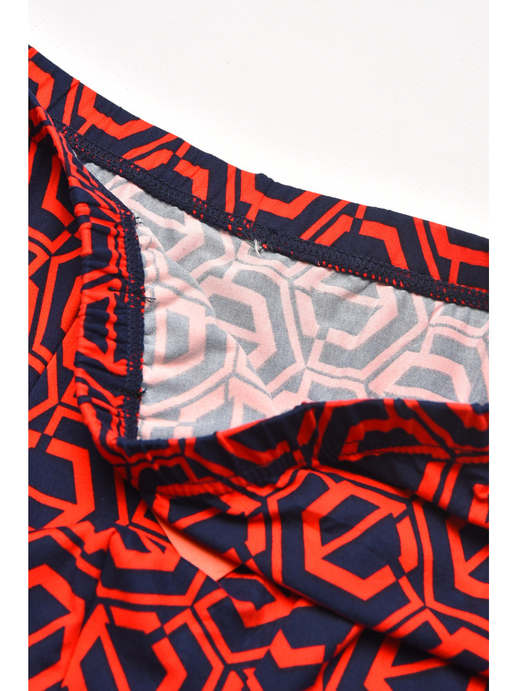 Боксеры мужские тёмно-синего цвета с принтом 211673C