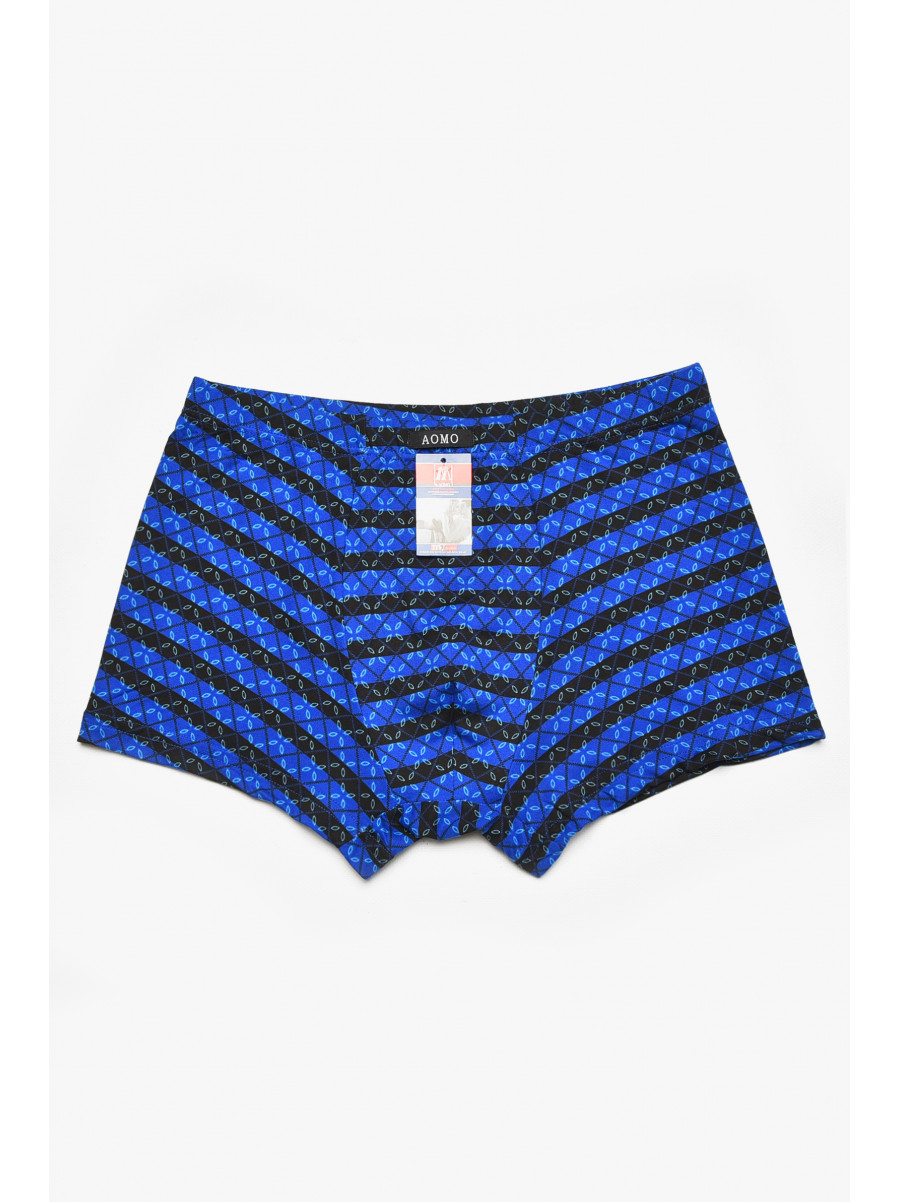 Боксеры мужские черного цвета с принтом 211674C