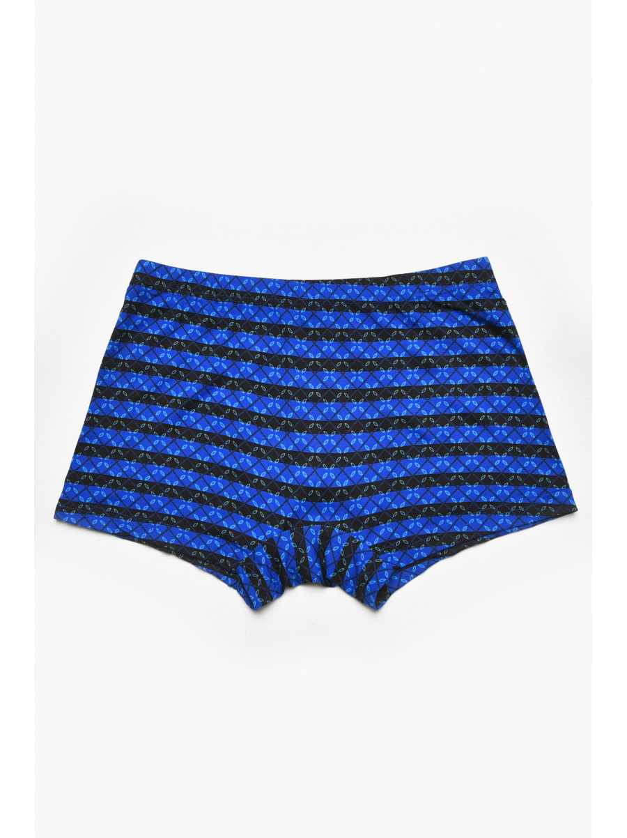 Боксеры мужские черного цвета с принтом 211674C