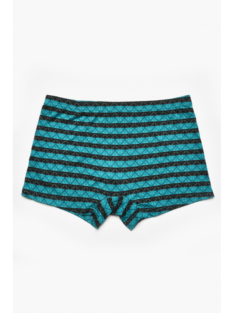 Боксеры мужские черного цвета с принтом 211675C