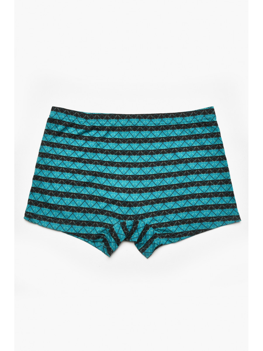 Боксеры мужские черного цвета с принтом 211675C