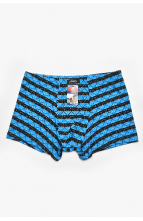 Боксеры мужские черного цвета с принтом 211676C