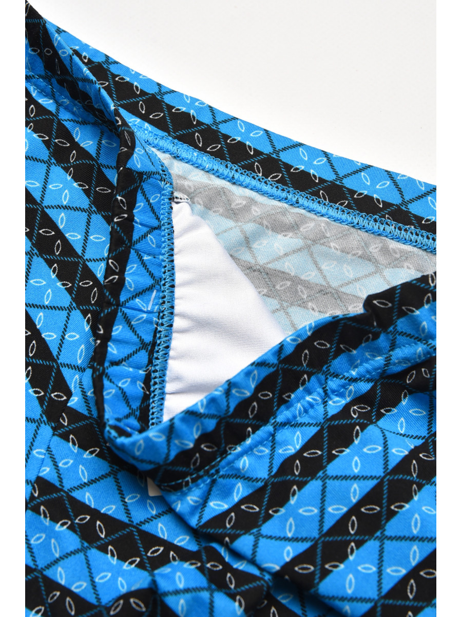 Боксеры мужские черного цвета с принтом 211676C