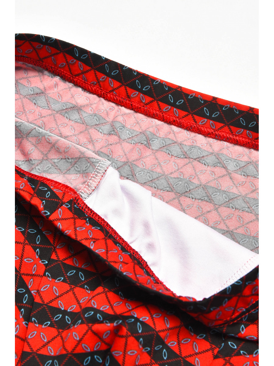 Боксеры мужские черного цвета с принтом 211677C