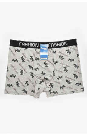 Боксеры мужские серого цвета с принтом B3130 211681C Боксеры мужские серого цвета с принтом B3130 211681C
