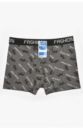Боксеры мужские тёмно-серого цвета с принтом B3130 211684C Боксеры мужские тёмно-серого цвета с принтом B3130 211684C
