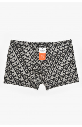 Боксеры мужские черного цвета с принтом 211685C Боксеры мужские черного цвета с принтом 211685C