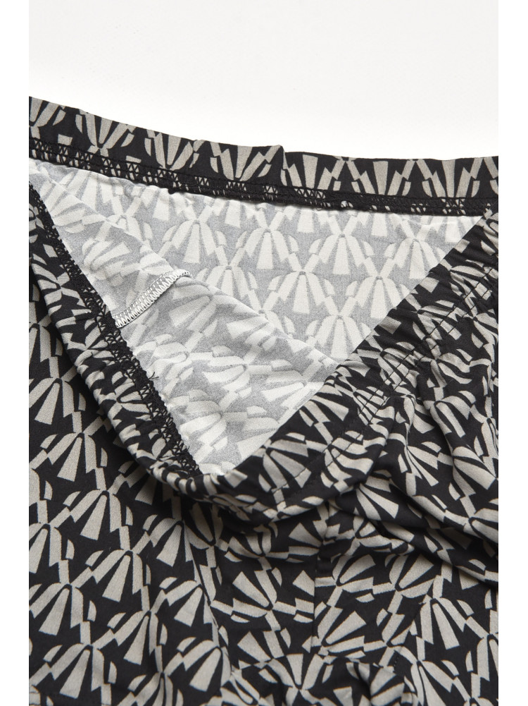 Боксеры мужские черного цвета с принтом 211685C