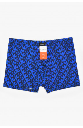 Боксеры мужские тёмно-синего цвета с принтом 211686C Боксеры мужские тёмно-синего цвета с принтом 211686C