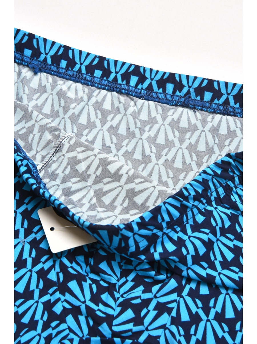 Боксеры мужские тёмно-синего цвета с принтом 211687C