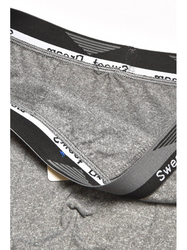 Боксеры мужские серого цвета B3221 211688C