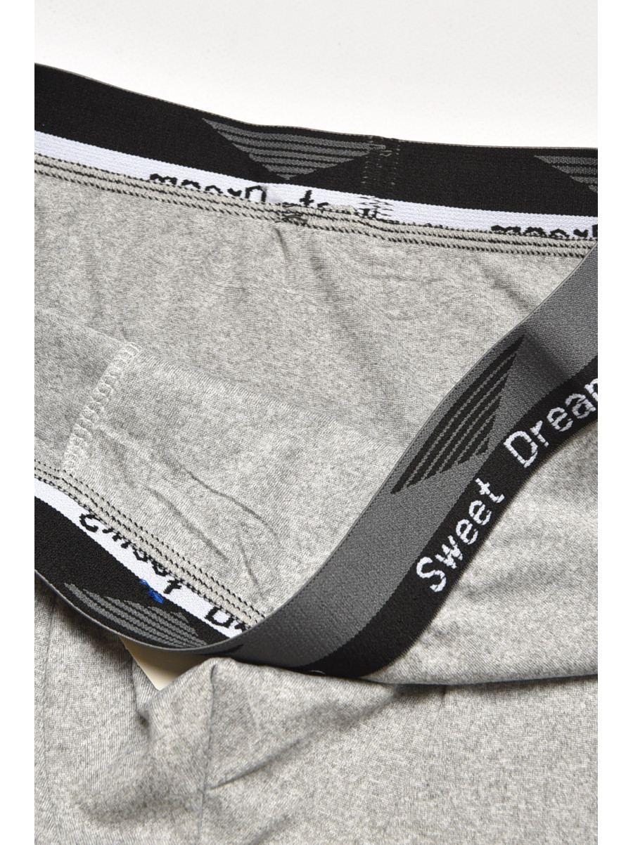 Боксеры мужские светло-серого цвета B3221 211690C