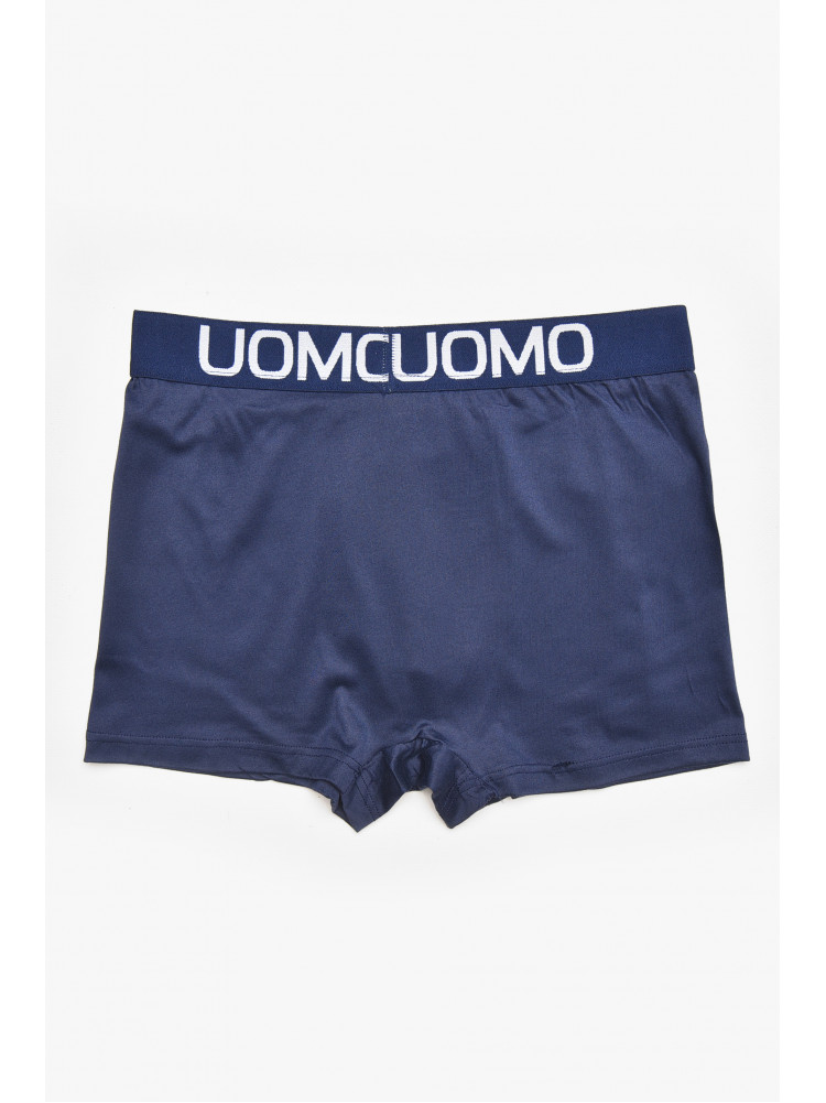 Боксеры мужские тёмно-синего цвета с принтом D5104 211691C